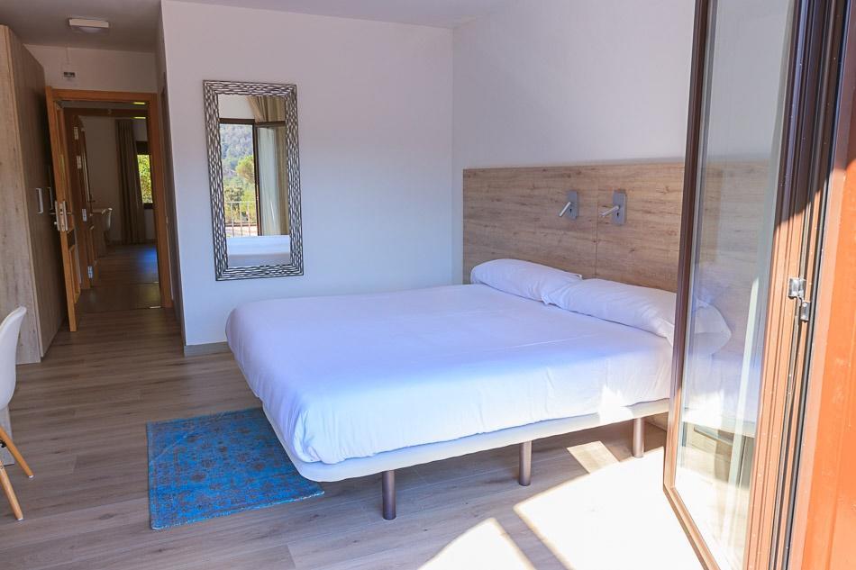 Hostal La Guineu Viladrau Esterno foto