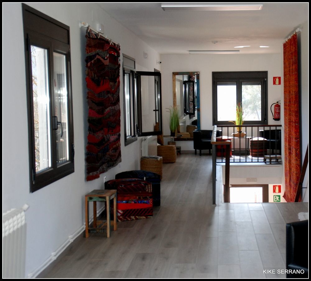 Hostal La Guineu Viladrau Esterno foto