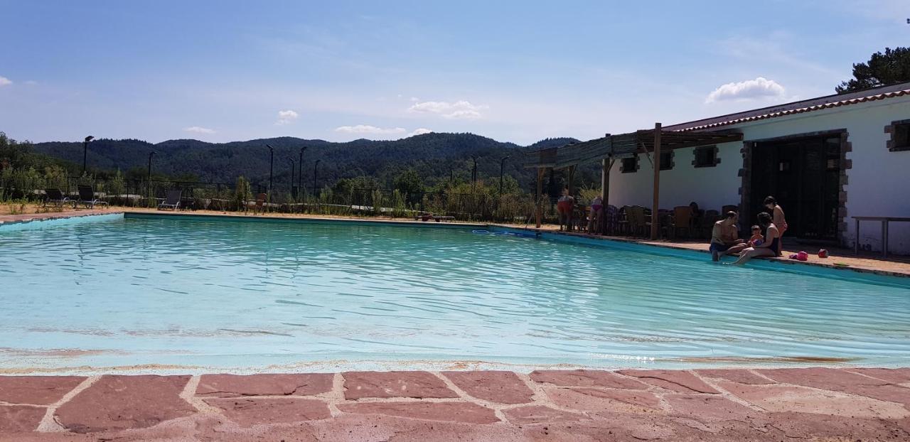 Hostal La Guineu Viladrau Esterno foto
